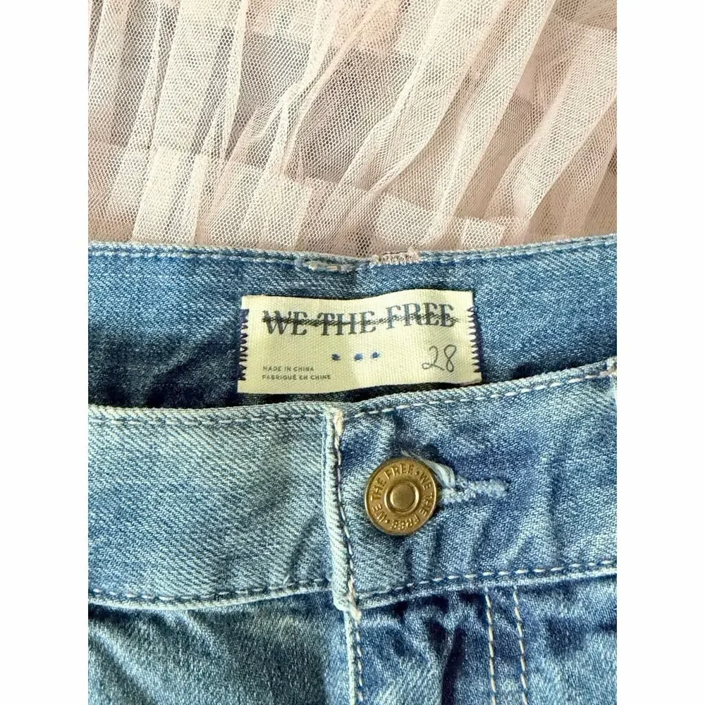Free People We The Free Pirouette Jeans 28 New - Picture 7 of 7